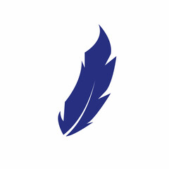 feather icon illustration vector template