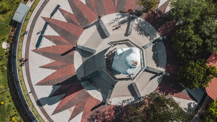 Juazeiro do Norte Cariri Ceará Cidade Sertão Nordeste Estátua Padre Cícero Colina Horto Paisagem Igreja Museu Religião Religioso Chapada Araripe Religiosidade Popular Drone Aéreo