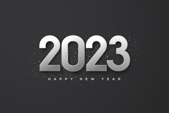 2023 happy new year background banner