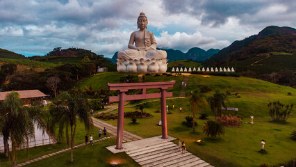 Templo Budista Budismo Estátua Buda Mosteiro Zen Ibiraçu Espírito Santo Ponto Turístico Religião Turismo Viagem Estrada Br101 Brasil