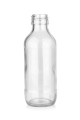 glass bottle isolated on white background