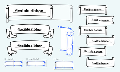 Fexible Riibbon Banner