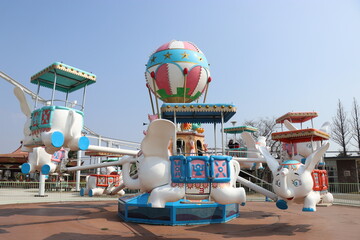 ときわ公園、遊園地、遊具、アトラクション、子供