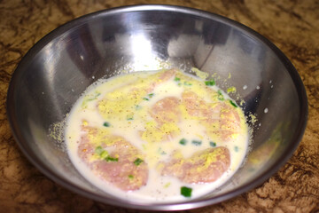 치킨 조리 과정