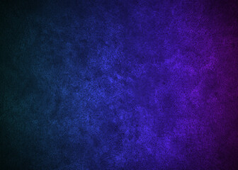 Abstract purple and light blue gradient background design,noisy grain background texture