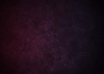 Abstract purple and black gradient background design,noisy grain background texture