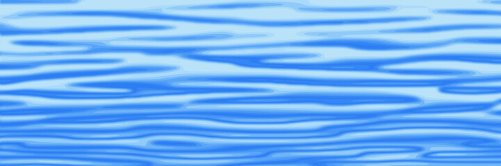 Ripples and water waves, sea surface. Vector natural background, banner.