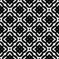 Abstract background with repeat pattern . Black and white color. Unique geometric vector swatch. Perfect for site backdrop, wrapping paper, wallpaper, textile and surface design. 
