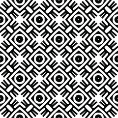 Abstract background with repeat pattern . black and white color. Unique geometric vector swatch. Perfect for site backdrop, wrapping paper, wallpaper, textile and surface design. 