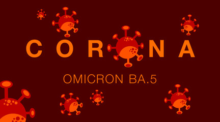 Omicron BS.5 variant symbol