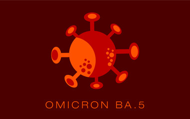 Omicron BS.5 variant icon