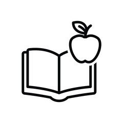 Knowledge icon vector graphic illustration