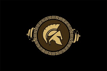 GLADIATOR GYM VECTOR LOGO VINTAGE