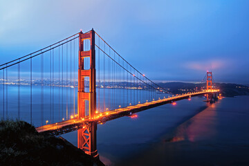 Fototapeta na wymiar Golden Gate Bridge, San Francisco