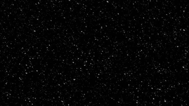 Snowfall particle background for background usage concept © EarthTin