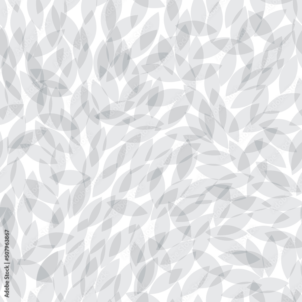 Poster elegant vector texture, pattern with leaves