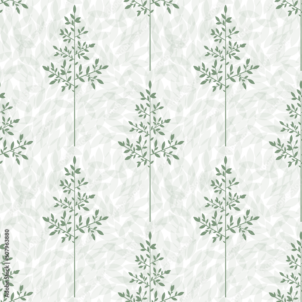 Poster Nature inspired elegant vector pattern