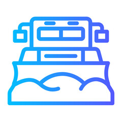 Flat Gradien gradient icon