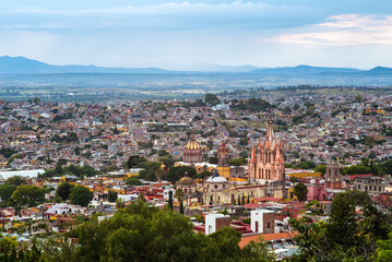 Obraz premium scenery of san miguel de Allende in mexico