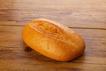 Homemade crust Bread loaf isolated