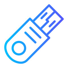 Flat Gradien gradient icon