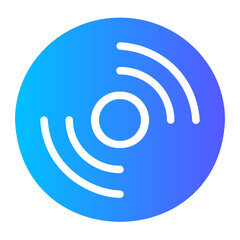 Flat Gradien gradient icon