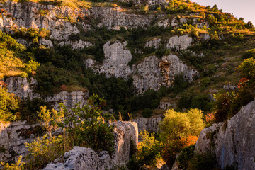 ancient rock-cut necropolis 
