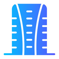 Flat Gradiend gradient icon