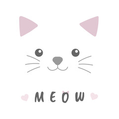 Meow word in 3d vector