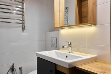 A cozy studio apartment with different decor