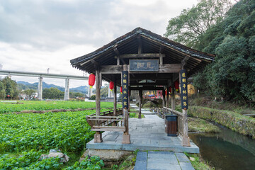 Scenery of Likeng Scenic Area, Wuyuan, Jiangxi province