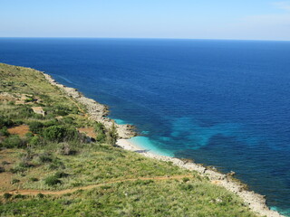 Cala Marinella, Riserva dello Zingaro, San Vito Lo Capo, Trapani, Sicilia, Italia