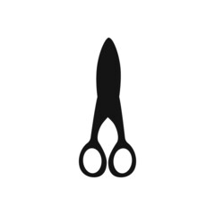 Vector hand drawn silhouette illustration