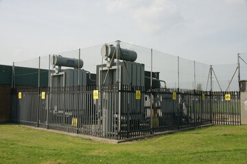 electrical sub station, domestic and industrial electrical  power supply to homes and business 