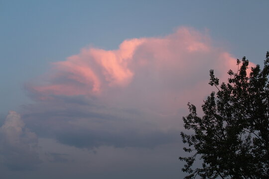 clouds in the sky