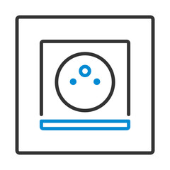 France Electrical Socket Icon