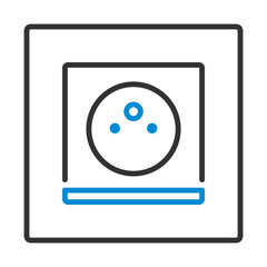 France Electrical Socket Icon