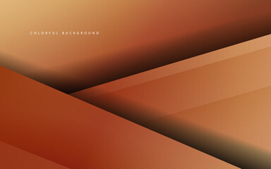 Abstract overlap layer brown color background