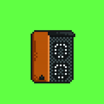 sound tool in pixel art style