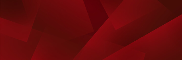 Red abstract banner background