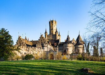 Marienburg Castle - Gothic revival castle in Lower Saxony
