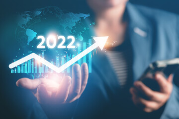 Concept 2022 Future world metaverse. Insightful business man VR application technology, global internet networking, big data.

