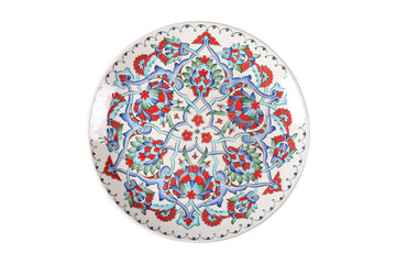 Handmade, authentic gift porcelain plate