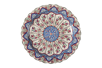 Handmade, authentic gift porcelain plate