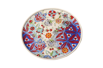 Handmade, authentic gift porcelain plate