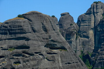 Spectacular rocks of Meteore in Greece