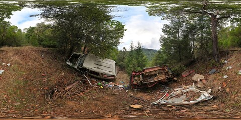 Glendale trashed vehicles [1]