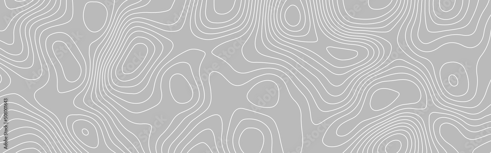 Poster abstract concept graphic element and geography scheme, topographic line contour map background, geog