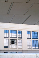 Milan, Italy: historic restored building at Citylife park