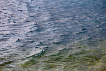 Aufgewühltes Wasser - blau, Hintergrund